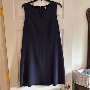 Kensie Blue Sleeveless V-Neck A-Line Mini Dress